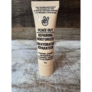 PEACE OUT SKINCARE REPAIRING MOISTURIZER Travel Size 15 ml /‎ 0.5 oz NWOB